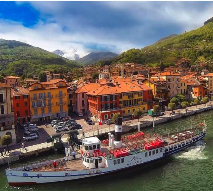 Elegant Historic Large House On Lake Como Apartamento Gravedona Exterior foto